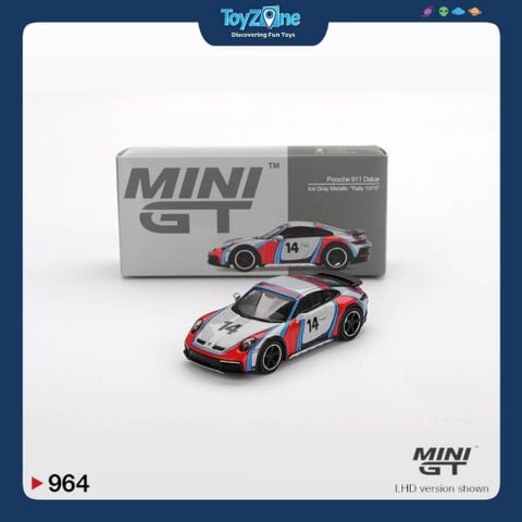 Mô hình xe Porsche 911 Dakar 1:64 MiniGT