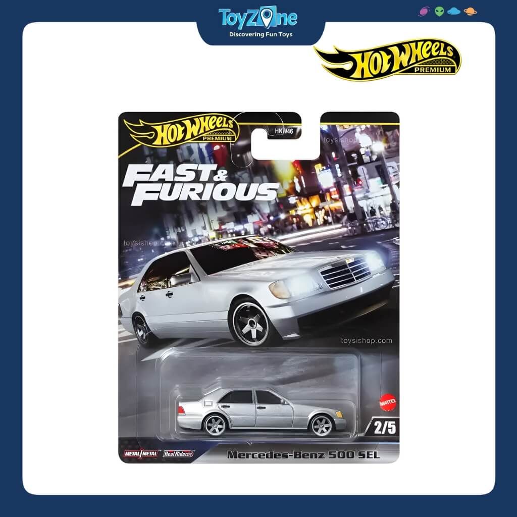 Mô hình xe Hot Wheels Premium Fast And Furious Series chính hãng