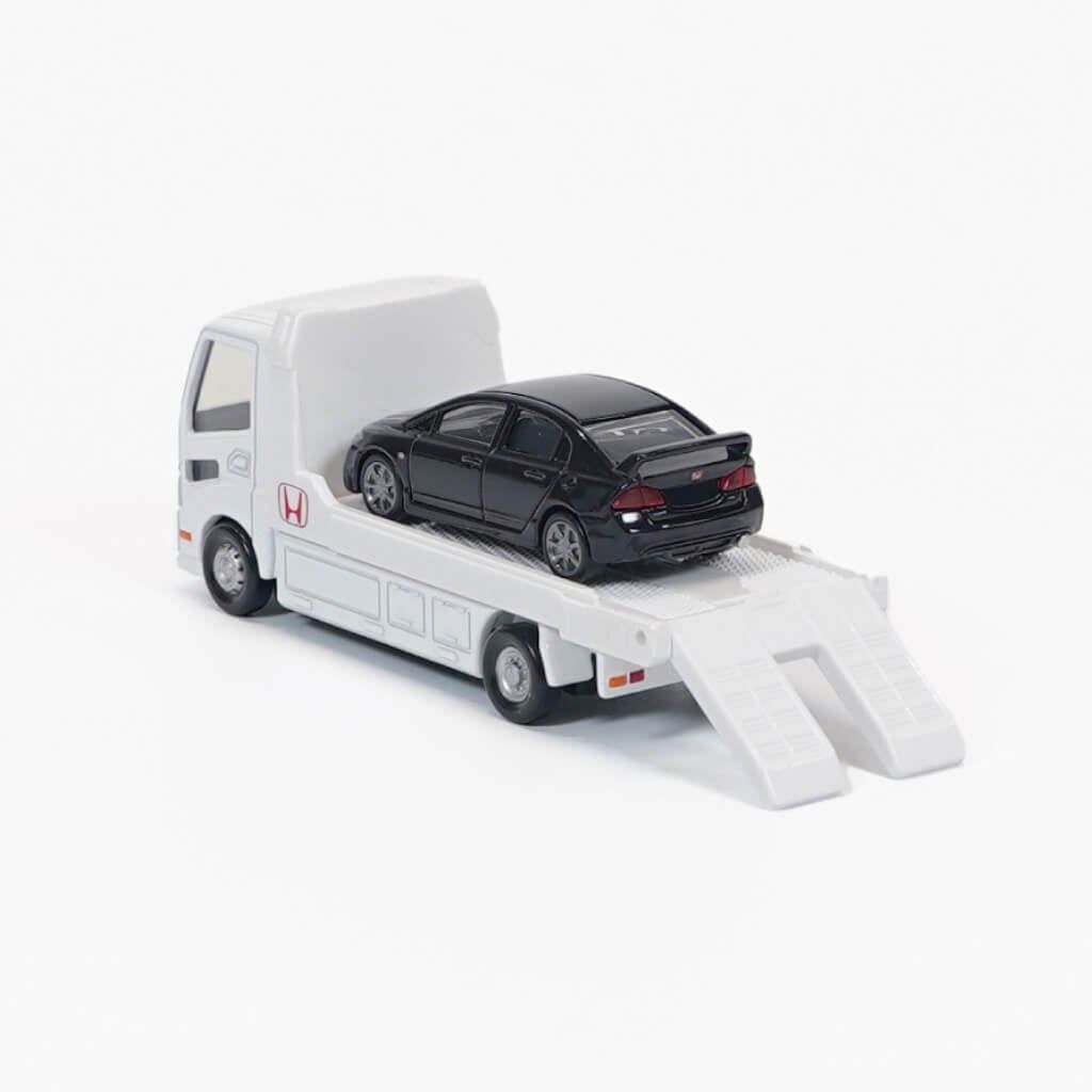 Mô hình xe vận chuyển Transporter Honda Civic Type R ( FD2 ) TOMICA PREMIUM
