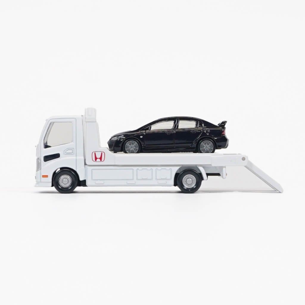 Mô hình xe vận chuyển Transporter Honda Civic Type R ( FD2 ) TOMICA PREMIUM
