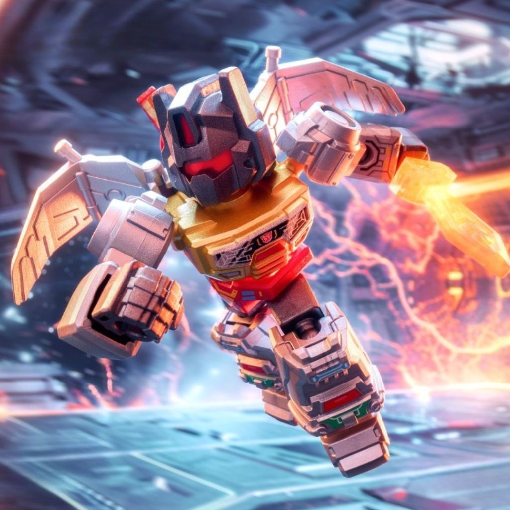 Mô hình đồ chơi lắp ráp Blind box Transformers Defender Version 03 Heavy Metal War Model Kits BLOKEES