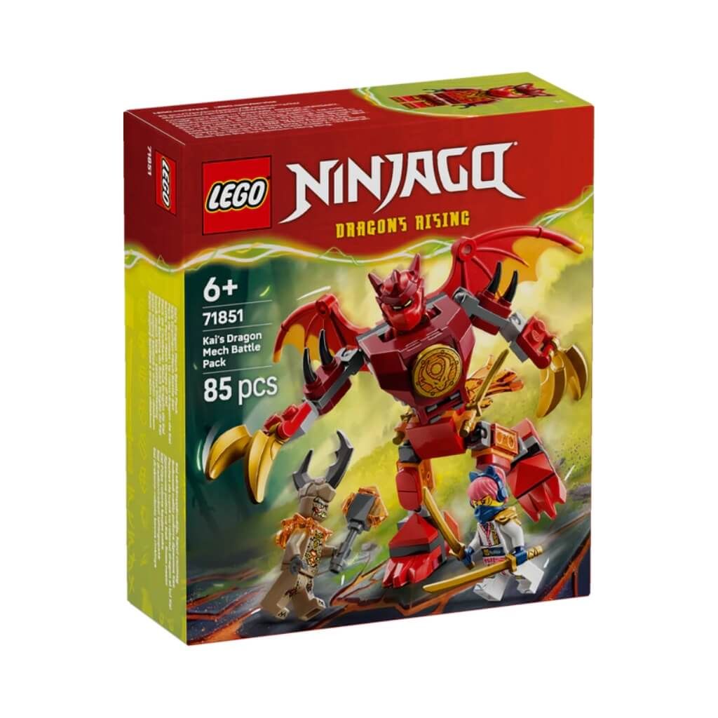 Bộ đồ chơi mô hình lắp ráp Bộ Chiến Đấu Chiến Giáp Rồng Của Kai LEGO NINJAGO