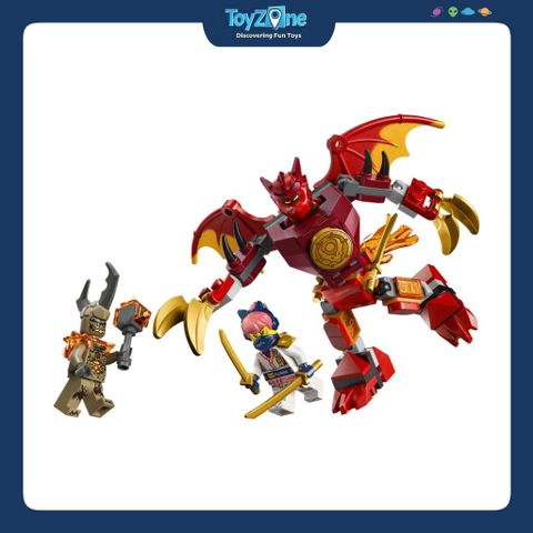Bộ đồ chơi mô hình lắp ráp Bộ Chiến Đấu Chiến Giáp Rồng Của Kai LEGO NINJAGO