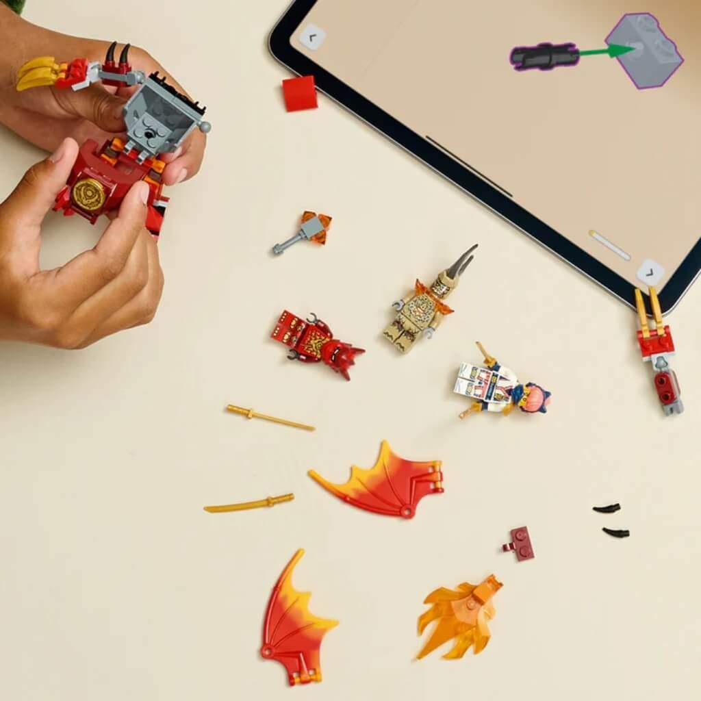 Bộ đồ chơi mô hình lắp ráp Bộ Chiến Đấu Chiến Giáp Rồng Của Kai LEGO NINJAGO