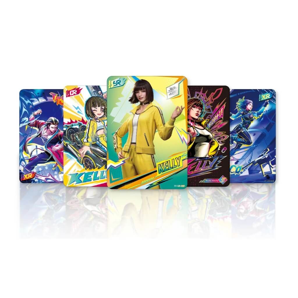 Bộ thẻ sưu tầm Free Fire Final Survivor Collectible Cards Survival Pack Sea Vol 1 KAYOU