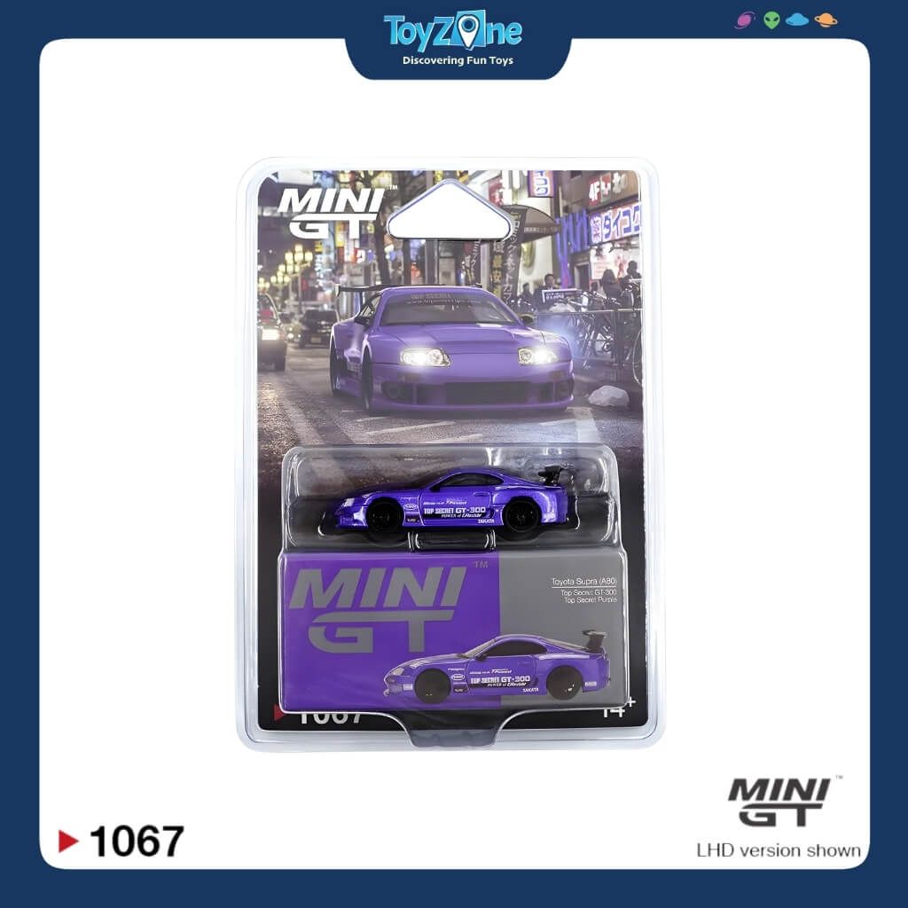 Mô hình xe Toyota Supra ( A80 ) Top Secret GT300 1:64 MiniGT