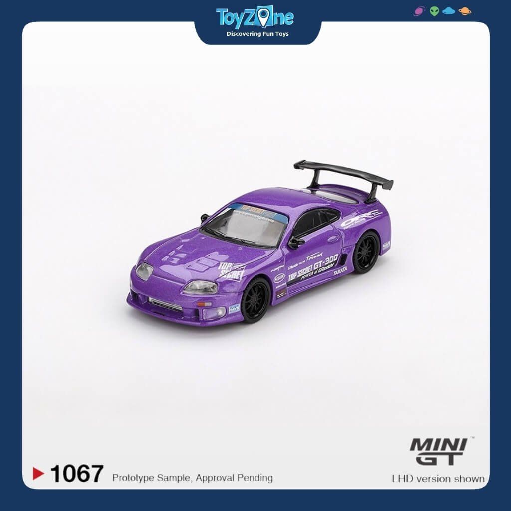 Mô hình xe Toyota Supra ( A80 ) Top Secret GT300 1:64 MiniGT