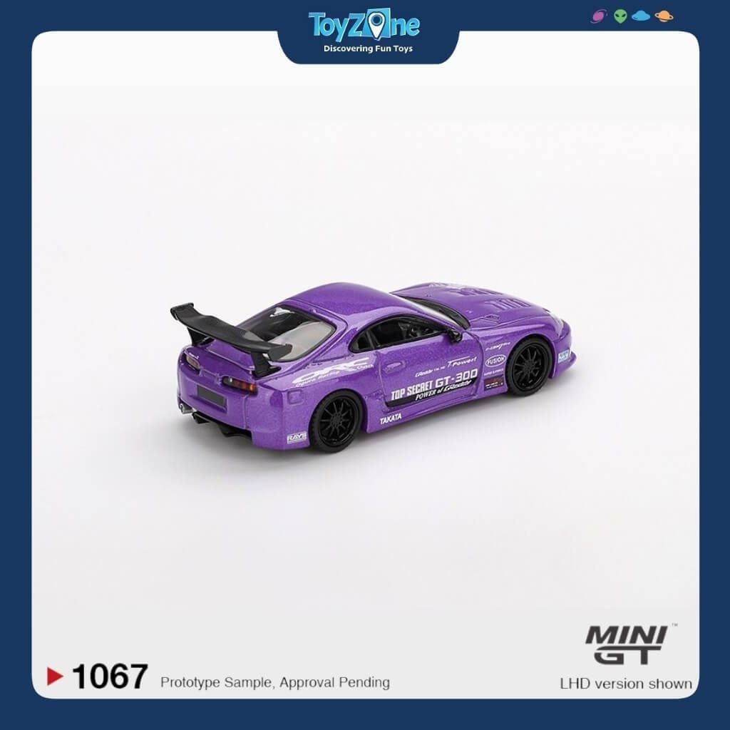 Mô hình xe Toyota Supra ( A80 ) Top Secret GT300 1:64 MiniGT