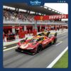 Mô hình xe Ferrari Racing 499P Le Mans Hypercar 2024 Champion 1:18 BBURAGO