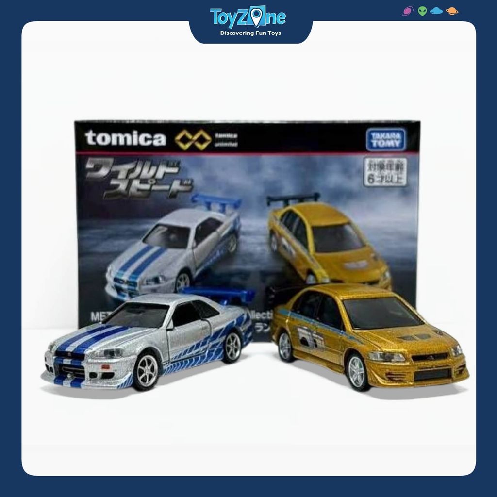 Set mô hình xe Fast and Furious 2 Models Collection TOMICA PREMIUM UNLIMITED