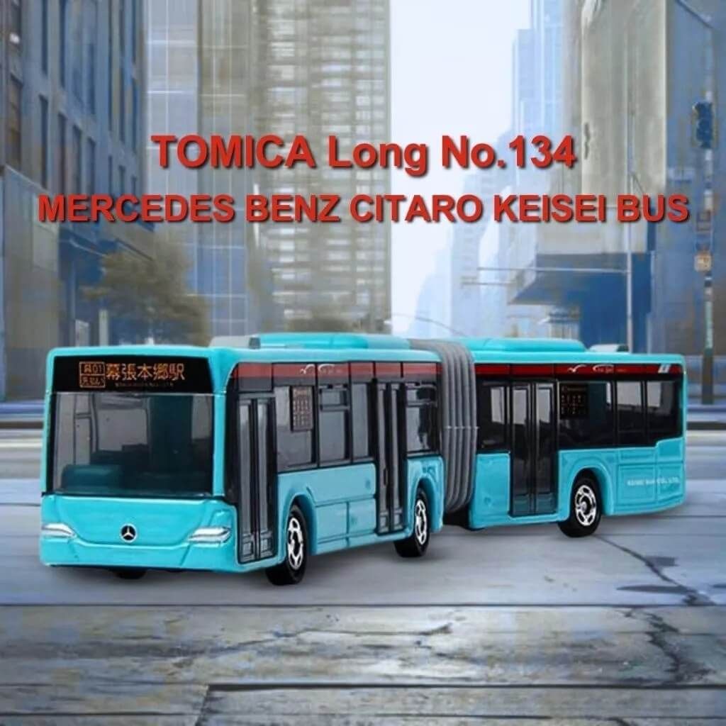Mô hình xe buýt Mercedes-Benz Citaro Keisei Articulated Bus No.134 TOMICA LONG