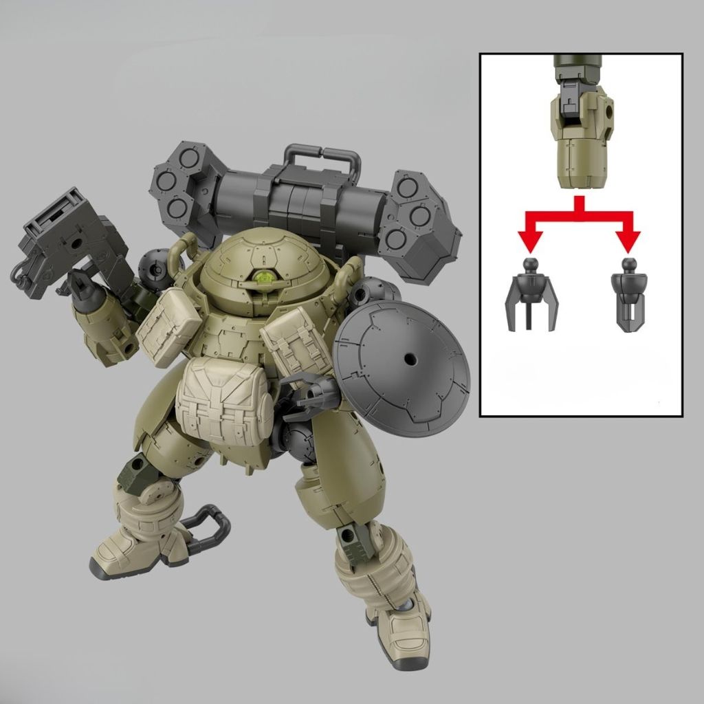 Mô hình lắp ráp Robot bEXM-6 Roundnova I 30 Minutes Mission Model Kit 1/144 BANDAI