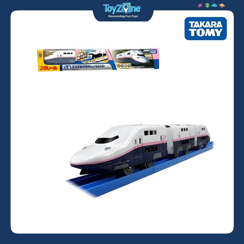 Mô hình đồ chơi Tàu Cao Tốc Plarail S-10 Shinkansen Series E4 Max TAKARA TOMY