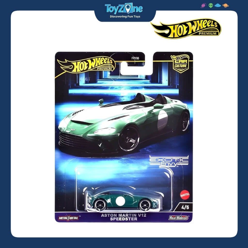 Mô hình xe Hot Wheels Premium 2022 Exotic Envy chính hãng