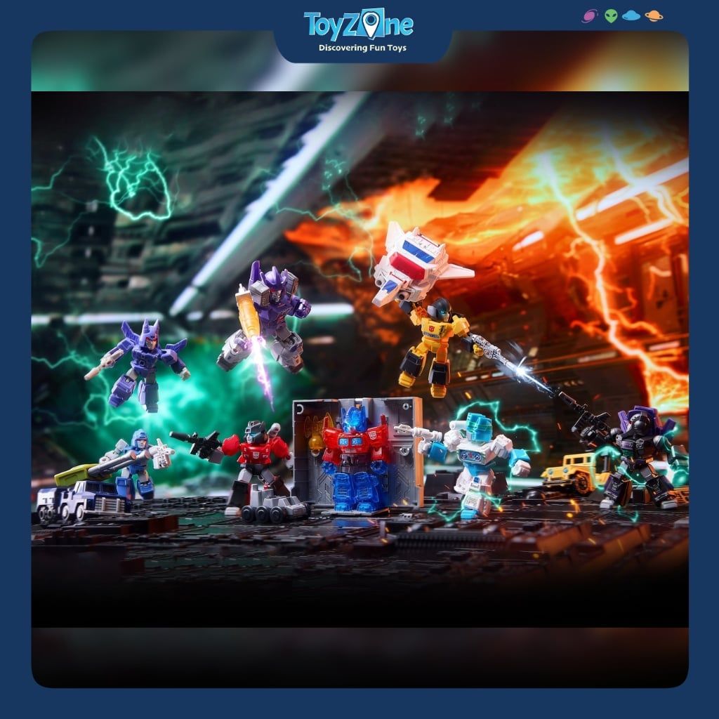 Mô hình đồ chơi lắp ráp Blind box Transformers Defender Version 05 Traitor to Tyranny Model Kits BLOKEES