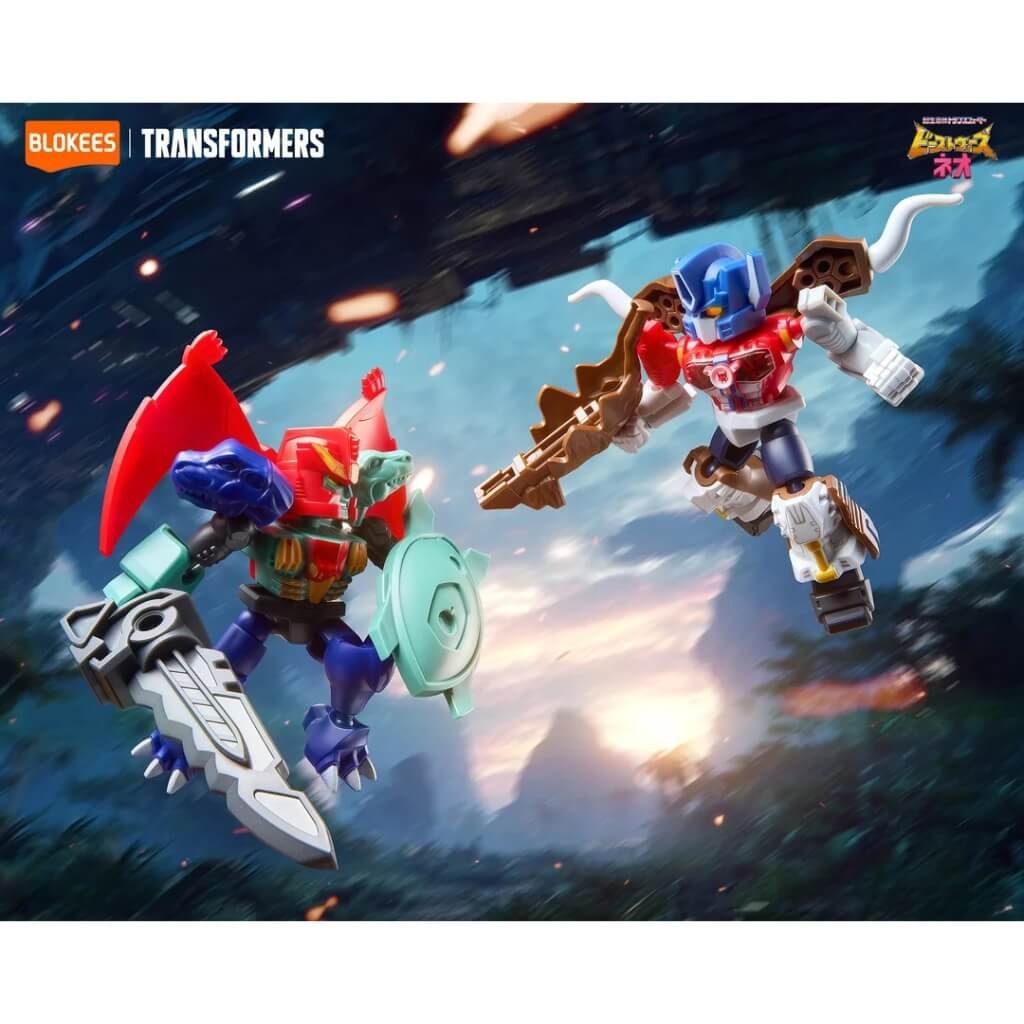 Mô hình đồ chơi lắp ráp Blind box Transformers Defender Version 07 Power of the Beast Model Kits BLOKEES