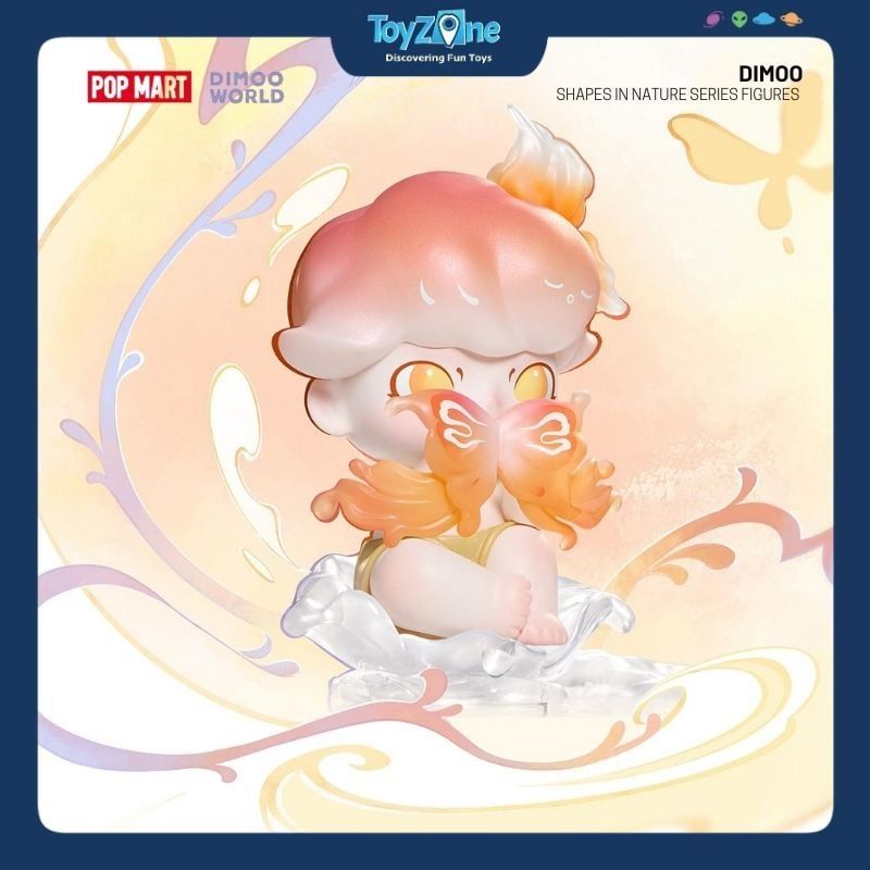 Mô hình đồ chơi Blind box Dimoo Shapes in Nature Series Figures ( Hình Dáng Trong Tự Nhiên ) POP MART