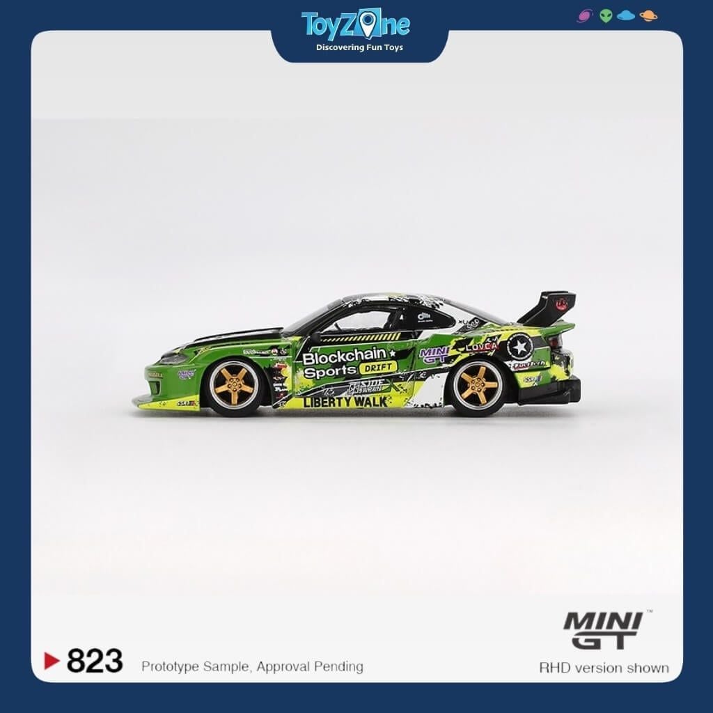 Mô hình xe Nissan LB-Super Silhouette S15 Silvia 1:64 MiniGT