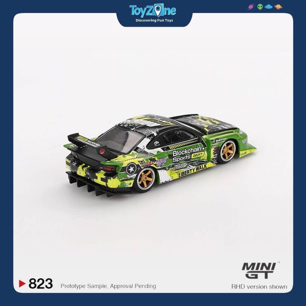 Mô hình xe Nissan LB-Super Silhouette S15 Silvia 1:64 MiniGT