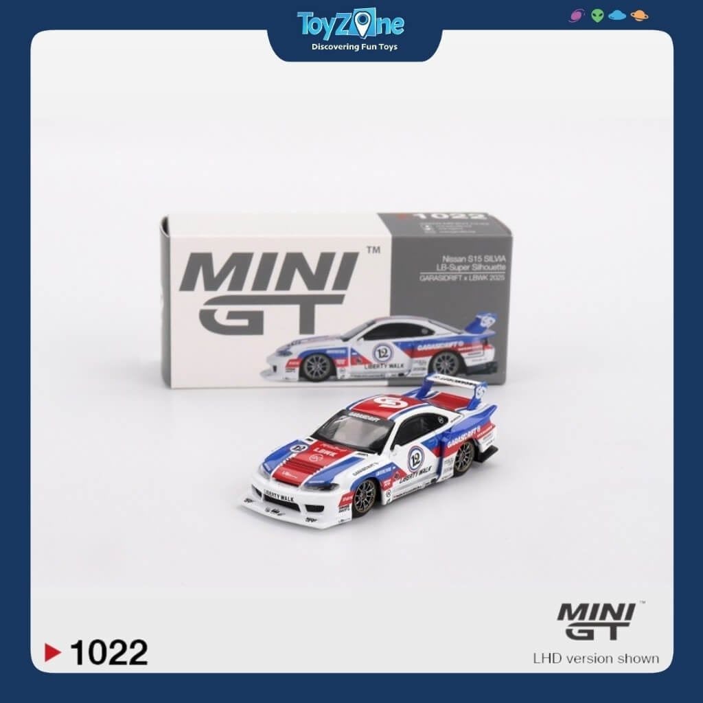 Mô hình xe Nissan LB-Super Silhouette S15 Silvia 1:64 MiniGT