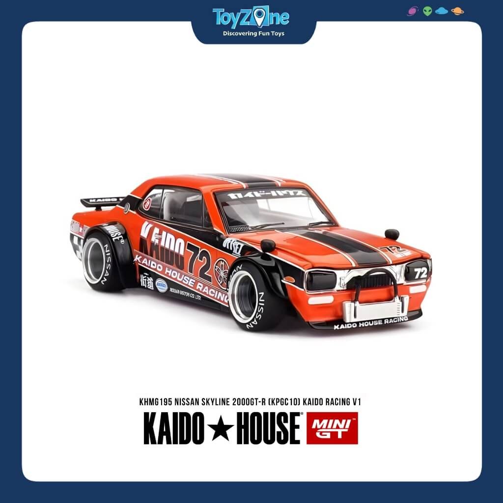 Mô hình xe Nissan Skyline 2000GT-R ( KPGC10 ) 1:64 KAIDO HOUSE x MiniGT