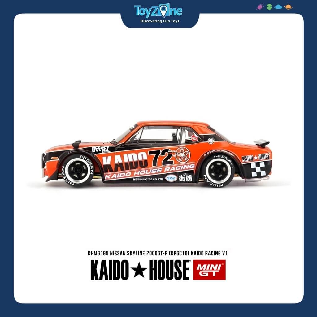 Mô hình xe Nissan Skyline 2000GT-R ( KPGC10 ) 1:64 KAIDO HOUSE x MiniGT