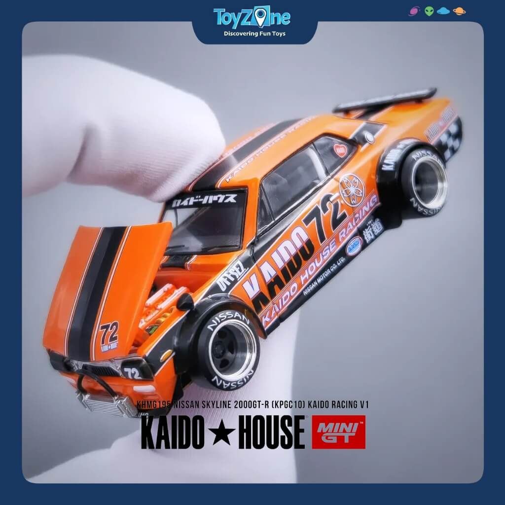 Mô hình xe Nissan Skyline 2000GT-R ( KPGC10 ) 1:64 KAIDO HOUSE x MiniGT