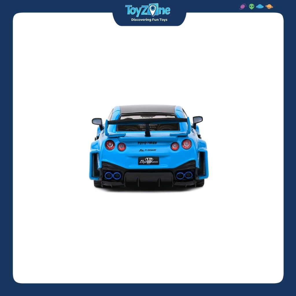 Mô hình xe Nissan GT-R ( R35 ) LBWK Silhouette 2019 1:43 SOLIDO
