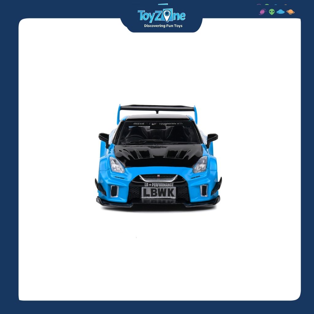 Mô hình xe Nissan GT-R ( R35 ) LBWK Silhouette 2019 1:43 SOLIDO