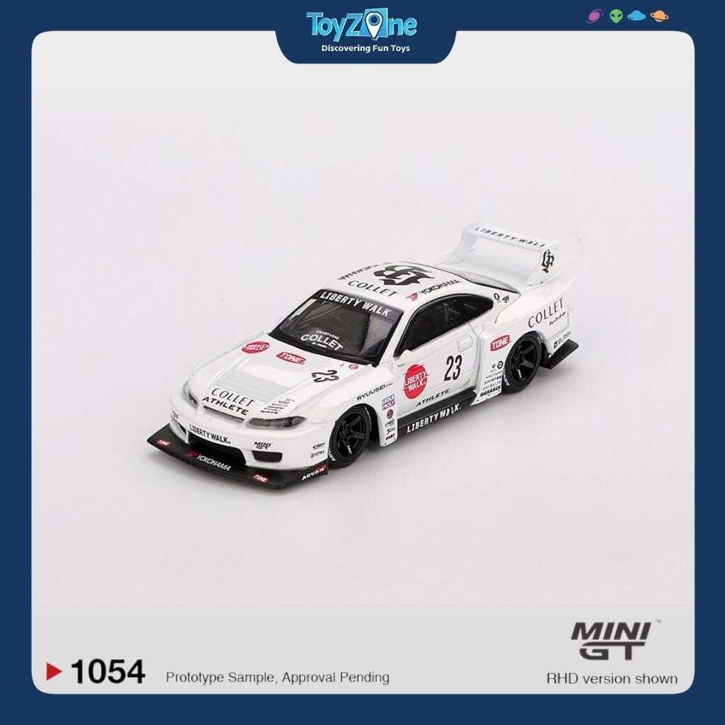  Mô hình xe Nissan LB-Super Silhouette S15 Silvia 1:64 MiniGT 