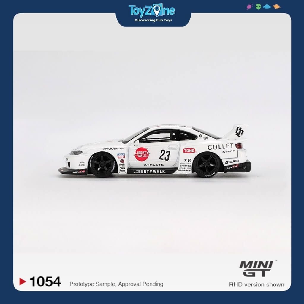  Mô hình xe Nissan LB-Super Silhouette S15 Silvia 1:64 MiniGT 