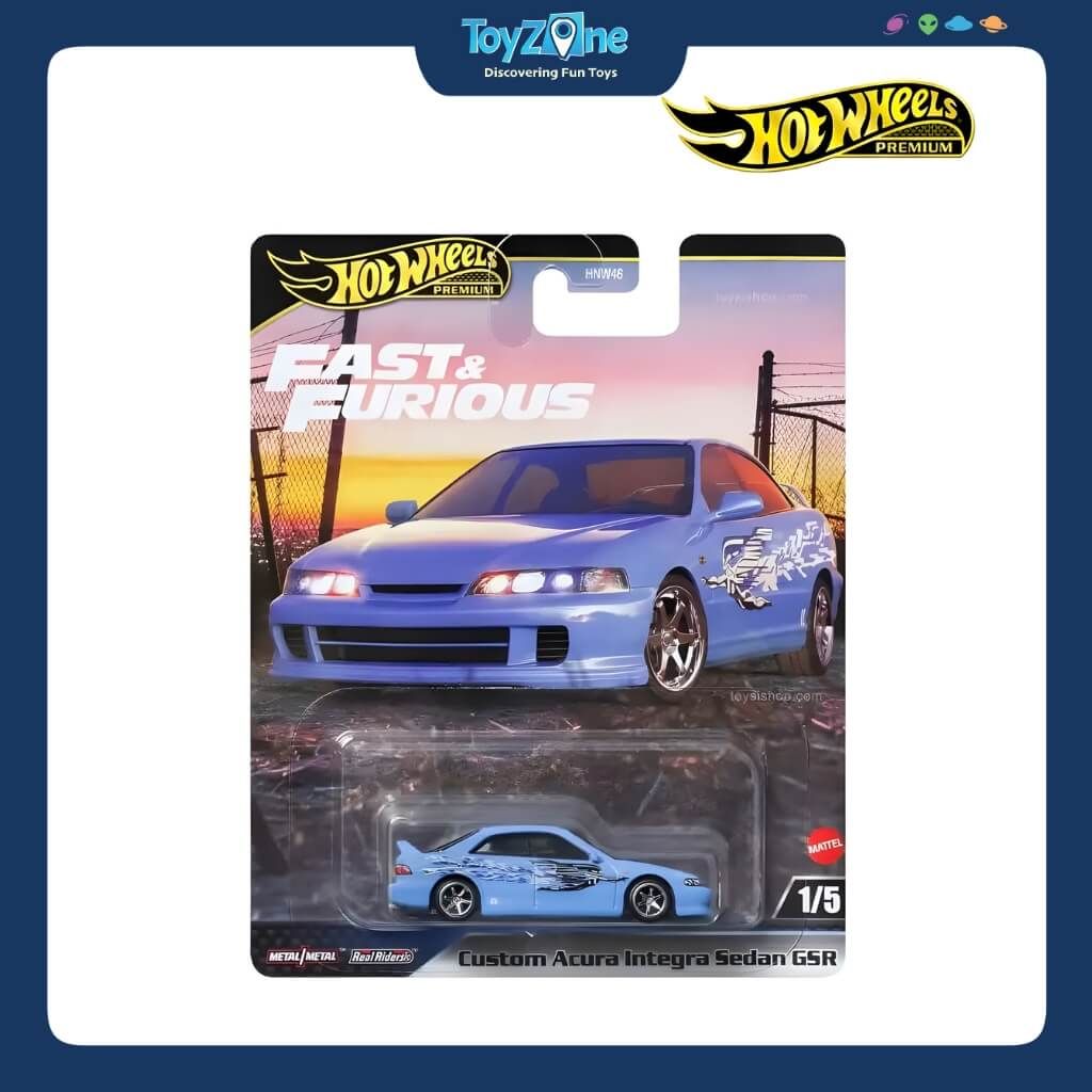 Mô hình xe Hot Wheels Premium Fast And Furious Series chính hãng