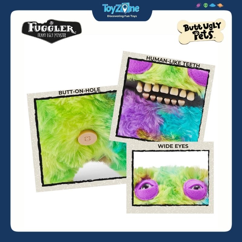 Mô hình đồ chơi sưu tầm Fuggler Butt Ugly Pets 9inch ZURU TOYS
