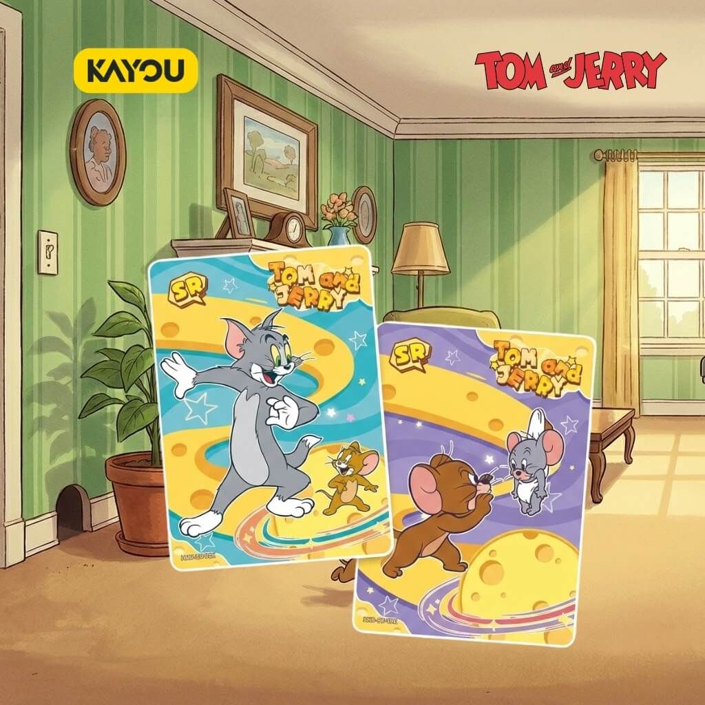 Bộ thẻ sưu tầm Tom and Jerry Happy Enemies Fun Chase Edition 1 KAYOU