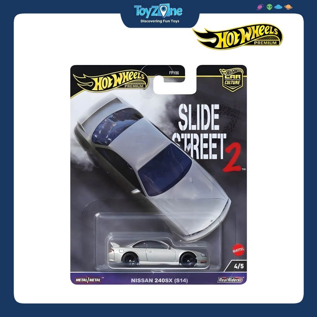 Mô hình xe Hot Wheels Premium 2024 Slide Street 2 chính hãng