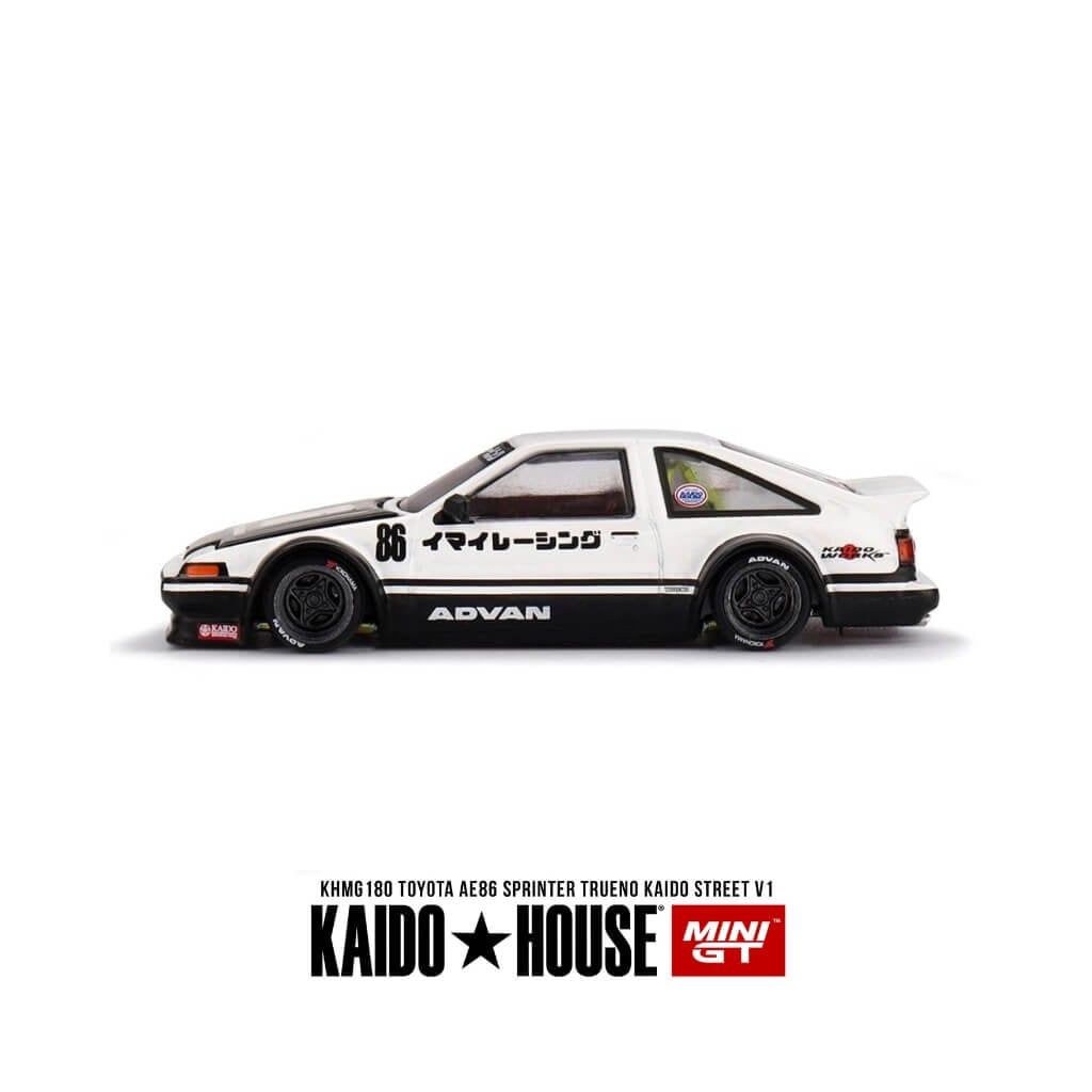 Mô hình xe Toyota AE86 Sprinter Trueno 1:64 KAIDO HOUSE x MiniGT