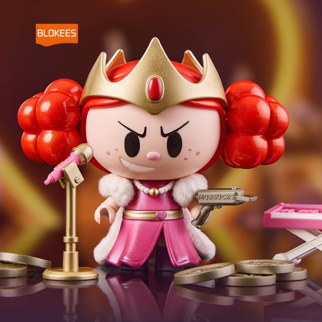 Mô hình đồ chơi lắp ráp Blind box The Powerpuff Girls Mokoo Series 1 Cute Beats BLOKEES