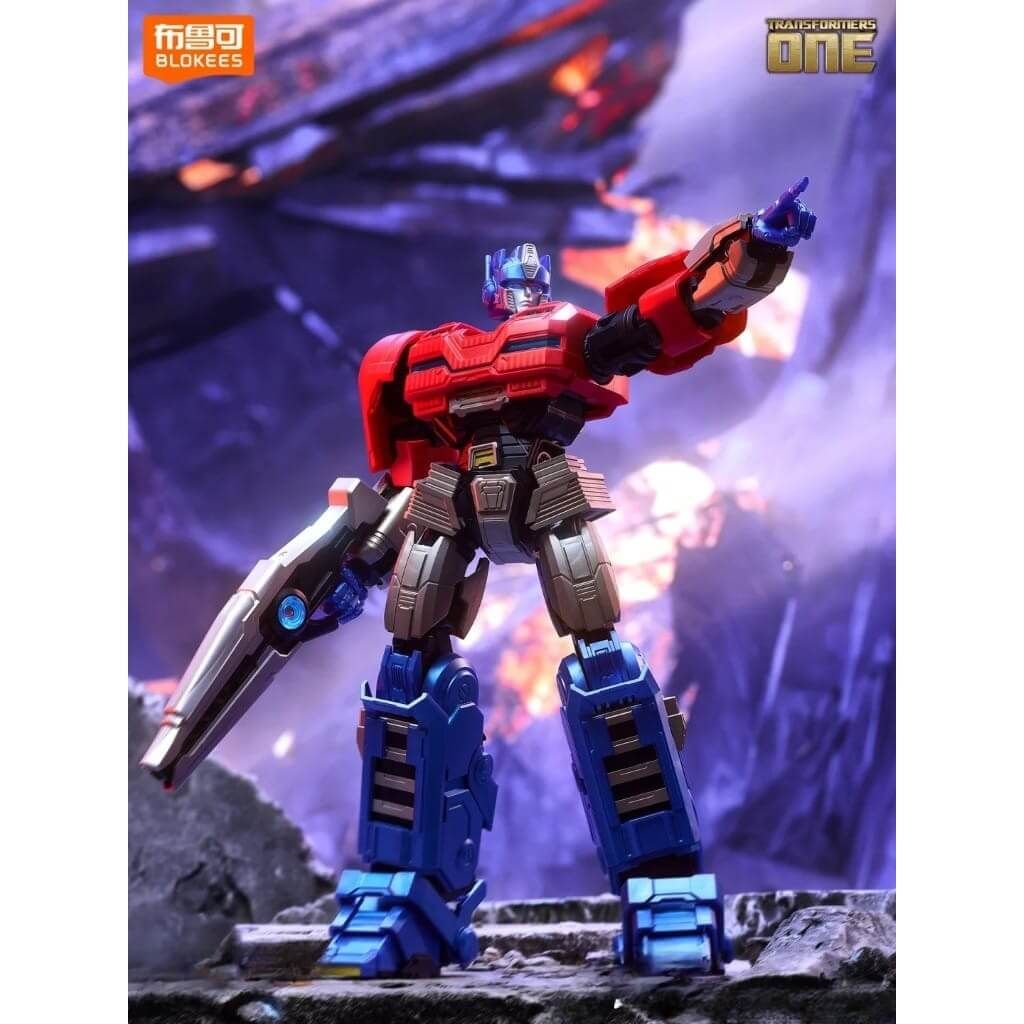 Mô hình đồ chơi lắp ráp Transformers Action Edition 03 Optimus Prime Transformers One BLOKEES