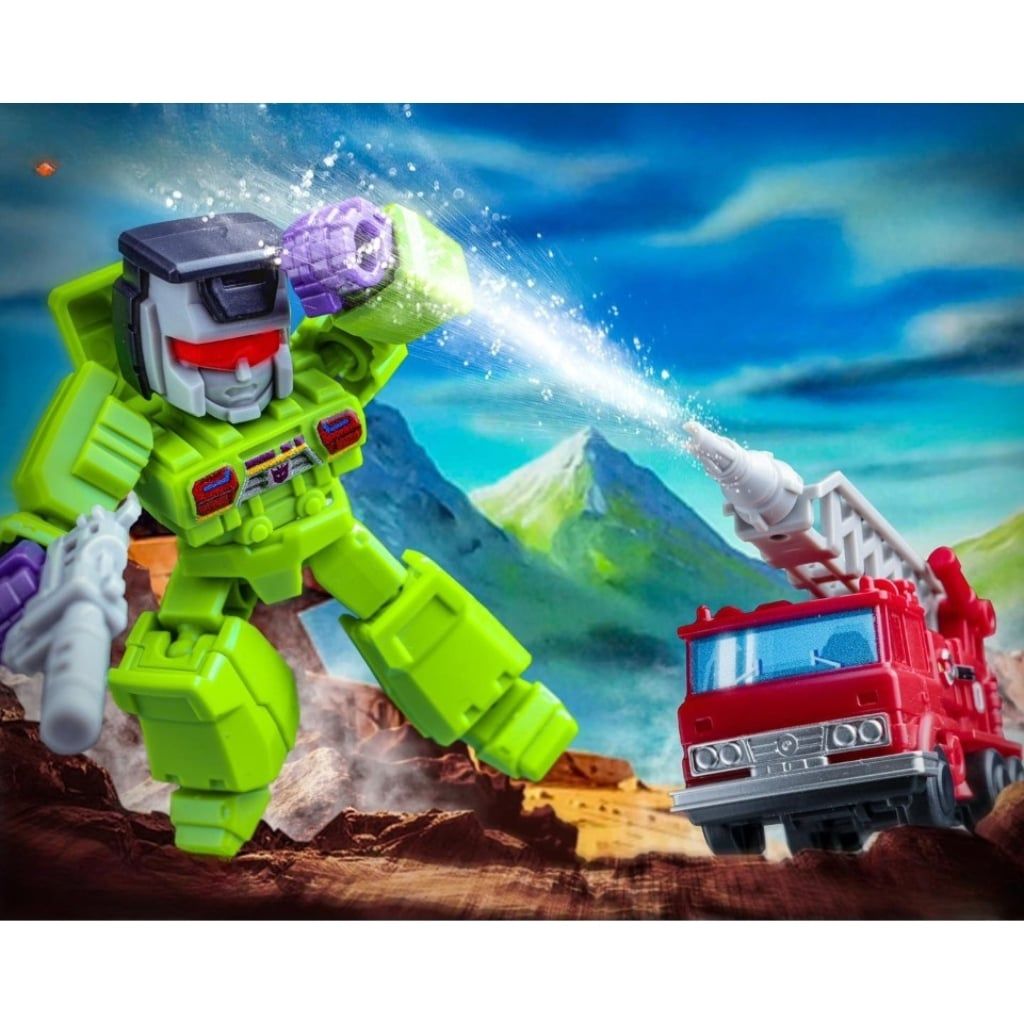 Mô hình đồ chơi lắp ráp Blind box Transformers Defender Version 02 The Overthrow Model Kits BLOKEES