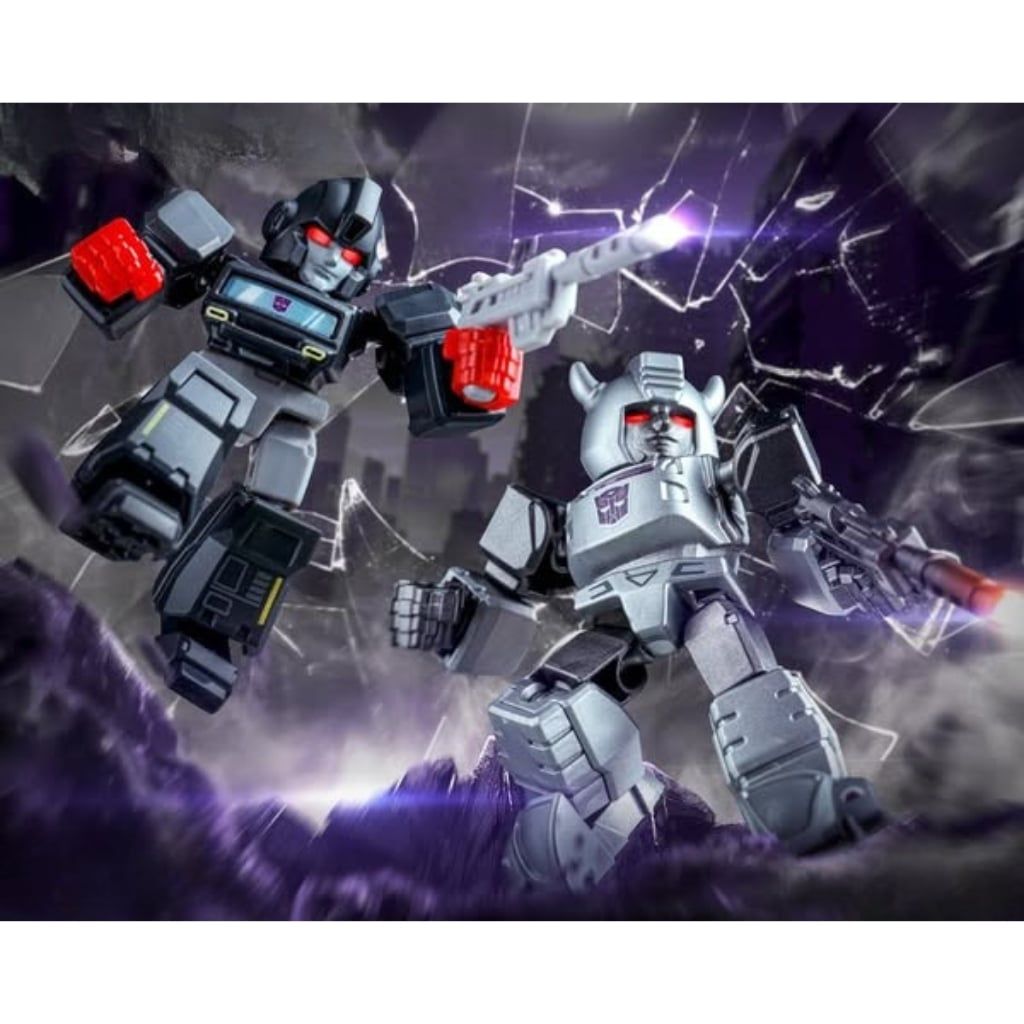 Mô hình đồ chơi lắp ráp Blind box Transformers Defender Version 02 The Overthrow Model Kits BLOKEES