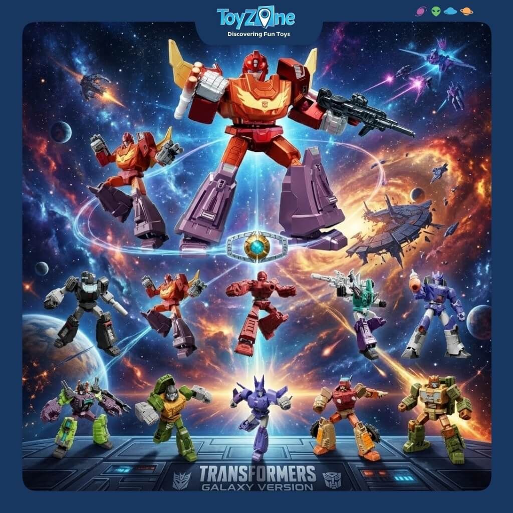 Mô hình đồ chơi lắp ráp Blind box Transformers Galaxy Version 10 One Shall Stand Model Kits BLOKEES