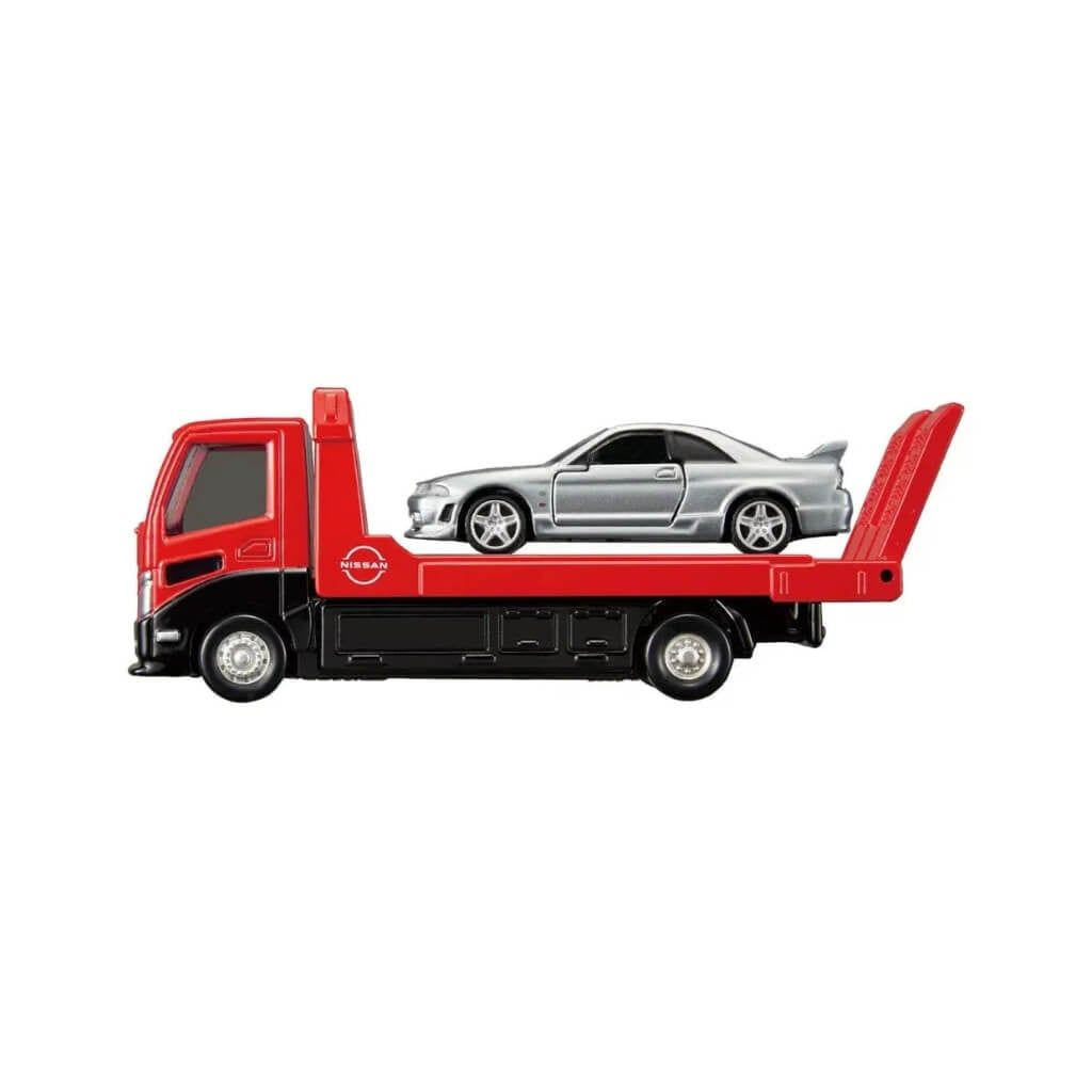 Mô hình xe vận chuyển Transporter Nissan Skyline GTR ( BCNR33 ) TOMICA PREMIUM