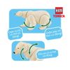 Mô hình đồ chơi Động Vật Gấu Bắc Cực ANIA AS-35 Polarbear Float TAKARA TOMY