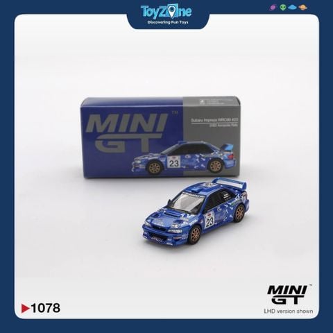 Mô hình xe Subaru Impreza WRC99 #23 2000 1:64 MiniGT