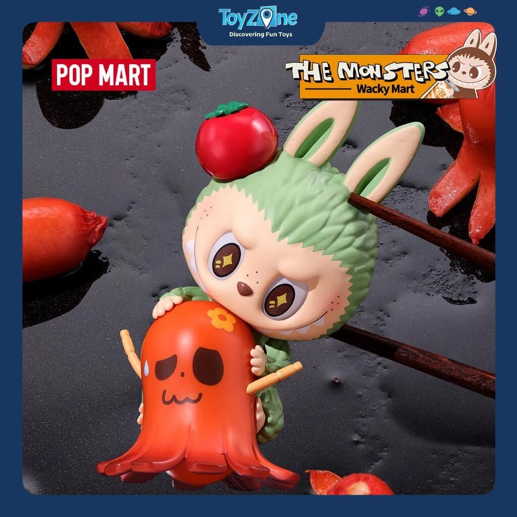 Mô hình đồ chơi Blind box Labubu The Monsters Wacky Mart ( Siêu Thị Kỳ Lạ ) Series Figures POP MART