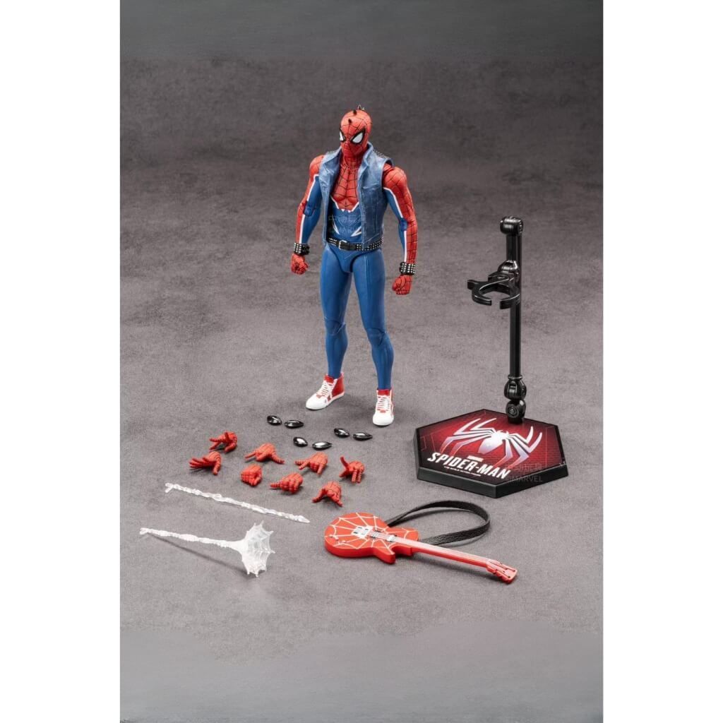 Mô hình Người Nhện Spider Man Spider Punk Suit 1:10 ZD TOYS