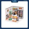Mô hình lắp ráp nhà nhựa DIY Cửa Hàng Tiện Lợi Rolife Super Creator Energy Supply Store DW002 ROBOTIME