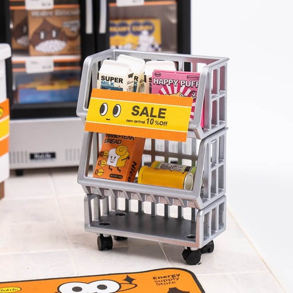Mô hình lắp ráp nhà nhựa DIY Cửa Hàng Tiện Lợi Rolife Super Creator Energy Supply Store DW002 ROBOTIME