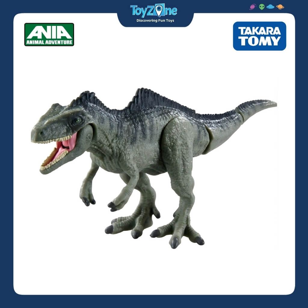 Mô hình đồ chơi Khủng Long Khổng Lồ ANIA Jurassic World Giganotosaurus ( With Battle Card ) TAKARA TOMY