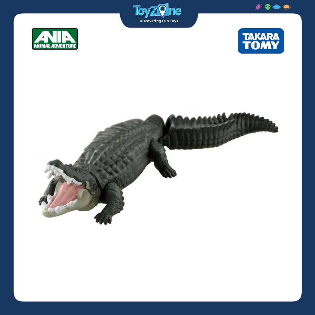 Mô hình đồ chơi Động Vật Cá Sấu ANIA AL-28 Crocodile ( Float Ver. ) TAKARA TOMY